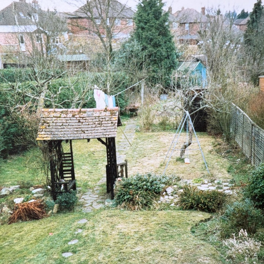 The back garden where Melanie Challenger first became absorbed by the living world.